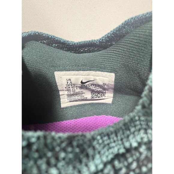 New Nike Pegasus Turbo Next Nature Shoes Mens Size 7.5 Green Flyknit ZoomX - Picture 10 of 10